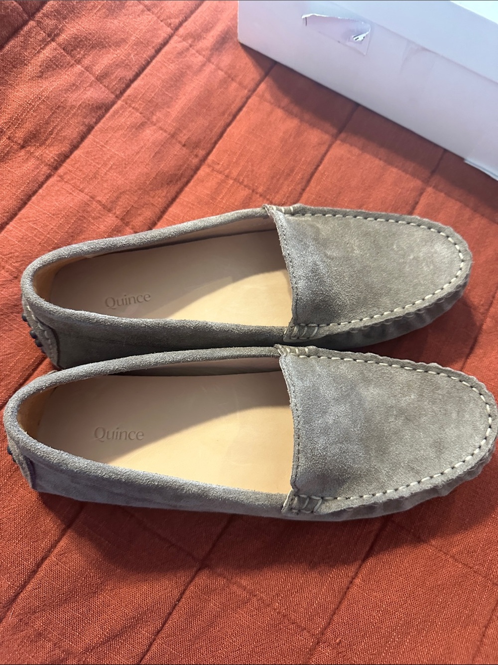 Quince Women Suede Driver Loafer